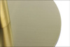 Podstawa stołu SLSH-3001-72-45-ZLO-CZA okrągła wysokość 72cm, podstawa 45cm kolor złoty-czarny