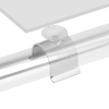 Podstawka z przyssawką  na drążek Ø25 chrom TR538-C-CHR