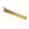 Uchwyt meblowy krawędziowy 18cm złoty AU628-0-160-ZLO