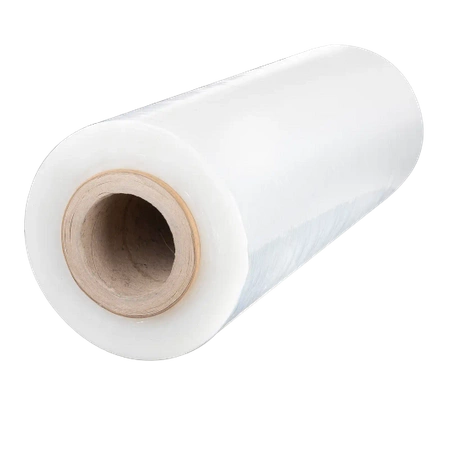 Folia Stretch maszynowa rozciągliwość 150% grubość 23mik 500mm, 7,4kg/ 9kg transparentna FM-50-TRA