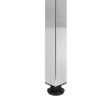 Noga meblowa stołowa kwadratowa 50x50 71cm górne mocowanie chrom AC282-K-710-CHR