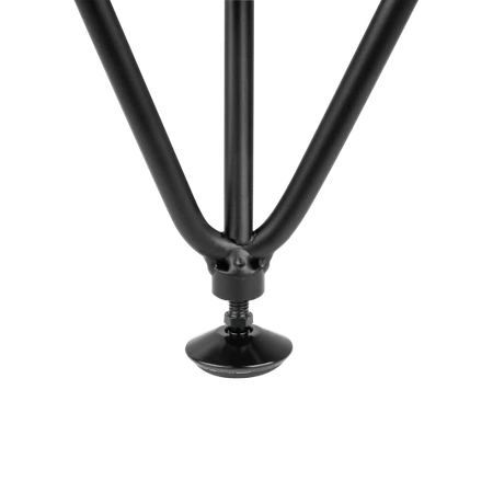 Nóżka meblowa 14cm stalowa regulowana potrójna loft czarna AC289-D-CZA