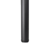 Noga meblowa 71cm stalowa regulowana górne mocowanie czarna okrągła AC282-ZA-710-CZA