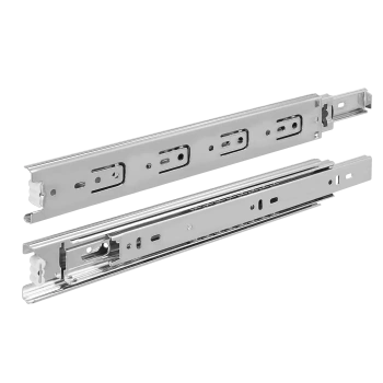 Prowadnica kulkowa łożyskowa pełny wysuw 300mm, H=45mm, ocynk