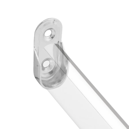 Końcówka boczna do drążka owalnego 30x15 chrom AC903-B-CHR