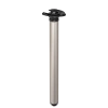 Noga meblowa stołowa składana 71,5cm stalowa satyna okrągła AC262-A-710-SAT