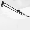Wieszak wysuwany 45cm na ubrania do szafy czarny AC221-H-CZA