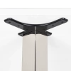 Noga meblowa stołowa kwadratowa 50x50 71cm górne mocowanie INOX AC282-K-710-INX