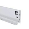 Szuflada SLIM, L=350, H=84, biała 40kg SB084-0-350-BIA