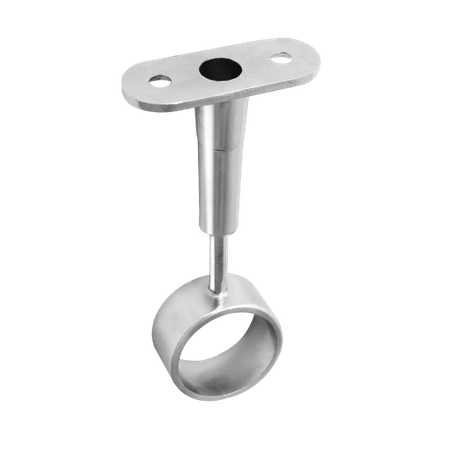 Uchwyt dystansowy Ø25 przelotowy  regulowany chrom AC936-0-CHR