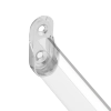 Końcówka boczna do drążka owalnego 30x15 chrom AC903-B-CHR