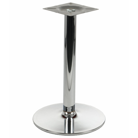 Podstawa stołu SLNY-B005-72-57-CHR okrągła wysokość 72cm, średnica 57cm chrom