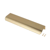 Uchwyt meblowy krawędziowy 18cm złoty AU628-0-160-ZLO