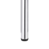 Noga meblowa 82cm stalowa regulowana górne mocowanie chrom okrągła AC282-B-820-CHR