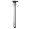 Noga meblowa stołowa składana 71,5cm stalowa satyna okrągła AC262-A-710-SAT