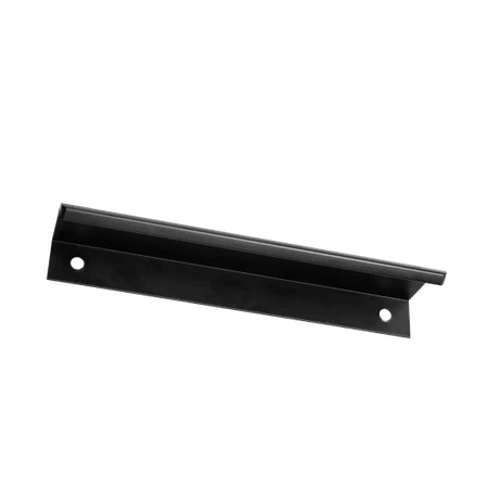 Uchwyt meblowy krawędziowy15cm czarny AU628-0-128-CZA