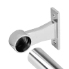 Uchwyt dystansowy końcowy meblowy do drążka Ø25 chrom AC999-0-CHR