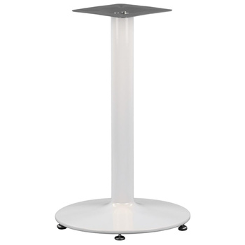 Podstawa stołu SLNY-B006-72-45-BIA okrągła wysokość 72cm, średnica 45cm biały