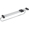 Wieszak wysuwany 33cm na ubrania do szafy chrom AC221-U-CHR