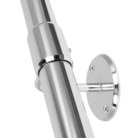 Uchwyt boczny gięty poręczy Ø50 stal chrom Protect AC931-B-CHR