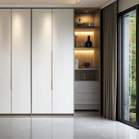 Uchwyt meblowy krawędziowy 99,6cm złoty AU628-0-960-ZLO