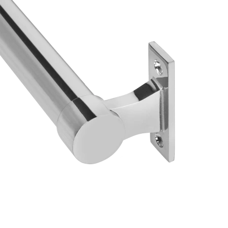 Uchwyt dystansowy końcowy meblowy do drążka Ø25 chrom AC997-0-CHR