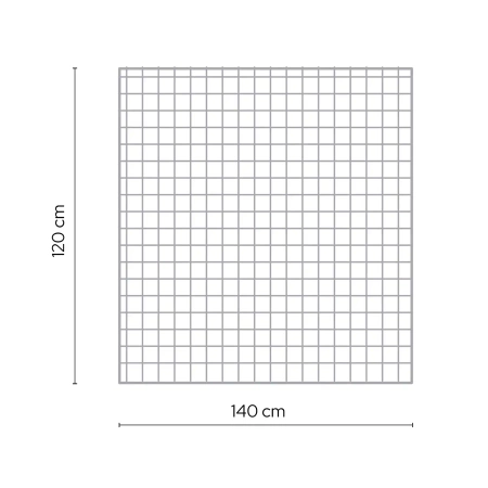 Moskitiera okienna na rzep na okno dachowe BASIC 120x140cm biała MS0RZ-120-140-DAC