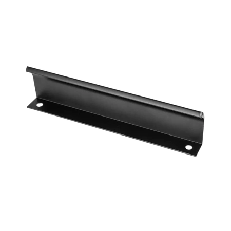 Uchwyt meblowy krawędziowy18cm czarny AU628-0-160-CZA