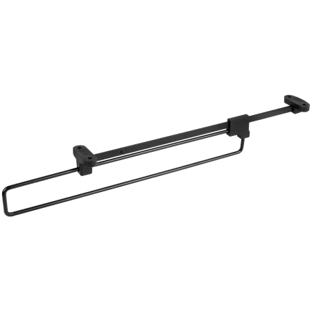 Wieszak wysuwany pojedynczy 35cm na ubrania do szafy czarny AC221-B-CZA