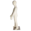Manekin dziecięcy (4-lata) pełna sylwetka elastyczny 100cm ECRU  WT216-CIE