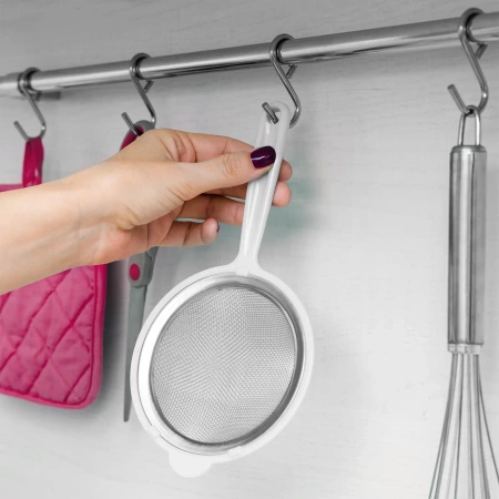 Wieszak haczyk na drążek chrom 16mm AC309-R-CHR