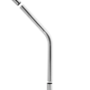 Drążek narożnik ukośny łącznik wspornik systemu drążkowego Ø25 chrom TR577-0-CHR