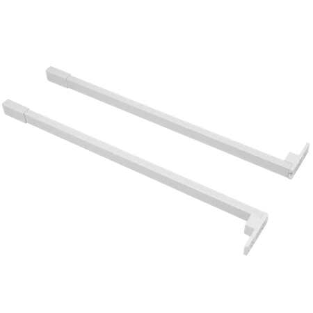 Reling z mocowaniem, L=350, biały SB201-0-350-BIA