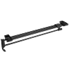 Wieszak wysuwany 40cm na ubrania do szafy czarny AC221-G-CZA