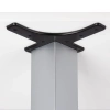 Noga meblowa gruba stołowa kwadratowa 60x60 82cm górne mocowanie aluminium AC282-P-820-ALU