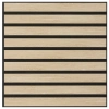 Panele akustyczne dekoracyjne ścienne lamele 50x50cm dąb (4 sztuki) PA002-050-050-DAB