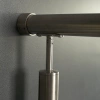 Mocowanie poręczy balustrady Ø42.4 H=25 stal nierdzewna Prevent PR736-0-INX