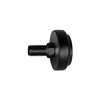 Stopka regulowana (metal) Q25 czarna