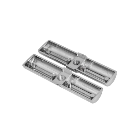 Przedłużka łącznik drążka z kołnierzem Ø16 Tris chrom AC314-0-CHR 