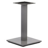 Podstawa stołu SLSH-2011-72-45-ALU kwadrat wysokość 72cm, podstawa 45x45cm kolor aluminium