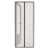 Moskitiera z magnesem na drzwi BASIC 100x220cm czarna MS0MA-100-220-CZA