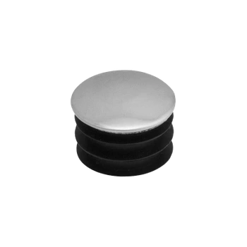 Zaślepka płaska do drążka Ø25 chrom AC507-A-CHR