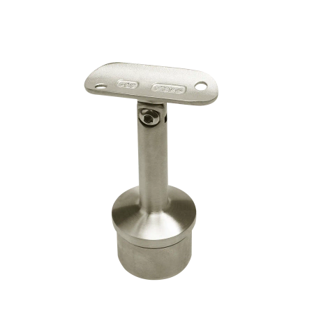 Uchwyt przegubowy poręczy balustrady Ø42.4  H=80 stal nierdzewna Prevent PR718-0-INX