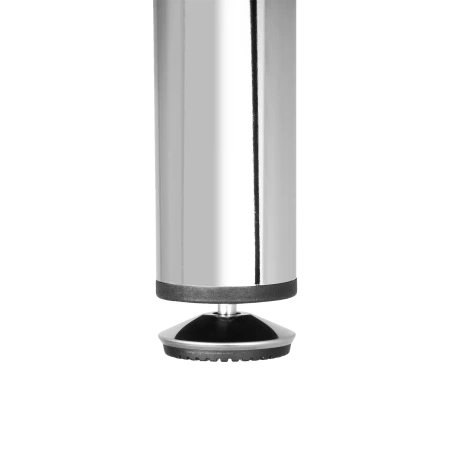 Noga meblowa stołowa składana 71,5cm stalowa chrom okrągła AC262-A-710-CHR