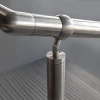 Uchwyt przegubowy przelotowy regulowany poręczy balustrady Ø42.4 20cm stal nierdzewna Prevent PR749-0-INX