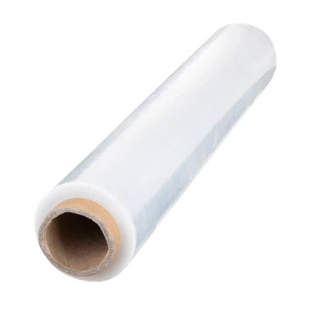 Folia Stretch rozciągliwość 150% grub.23mik 50cm, 1,2kg/1,5kg transparentna FS-50-TRA