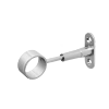 Uchwyt dystansowy Ø25 przelotowy  regulowany chrom AC936-0-CHR