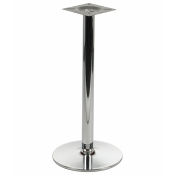 Podstawa stołu SLNY-B005-110-45-CHR okrągła wysokość 110cm, średnica 45 cm chrom