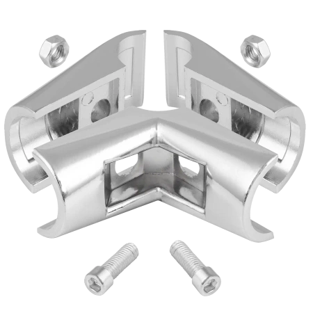 Element A do złączy TR579-0-CHR TR580-0-CHR drążka Ø25 chrom