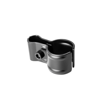 Złącze do kraty jednostronne  Ø25 czarne KR361-0-CZA